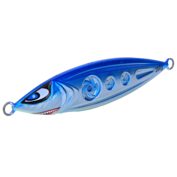 200g Jigging 3D Noctilucence Konstgjord Fiskebete Saltvatten Fiskeverktyg