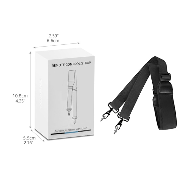 RC Controller Snøre kompatibel med Mini 3 Pro RC Controller Tilbehør Halsrem kompatibel med Mavic 2/AIR2/2S