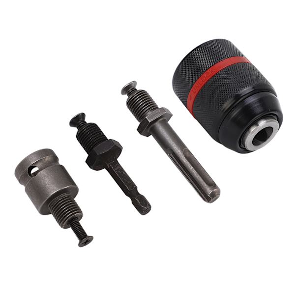 Borrchuck nyckellös självåtdragande 1/2 tum 2-13 mm spännområde Snabbbytesverktyg Rund 58 mm längd