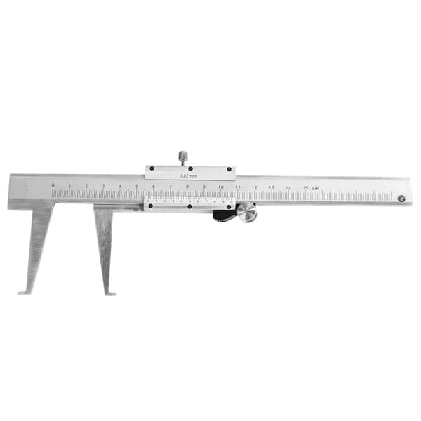 Portable Vernier Caliper 0-150 mm Precision Measuring Tool Steel Ruler