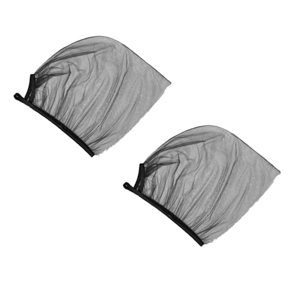 2st Bilfönster Solskydd UV-skydd Andas Mesh Bilgardiner för Bil Camping Sekretessskydd Framfönster