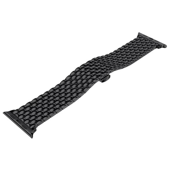 LEMAN Stållænke Kompatibel med Apple Watch 42mm (3/2/1) Roséguld