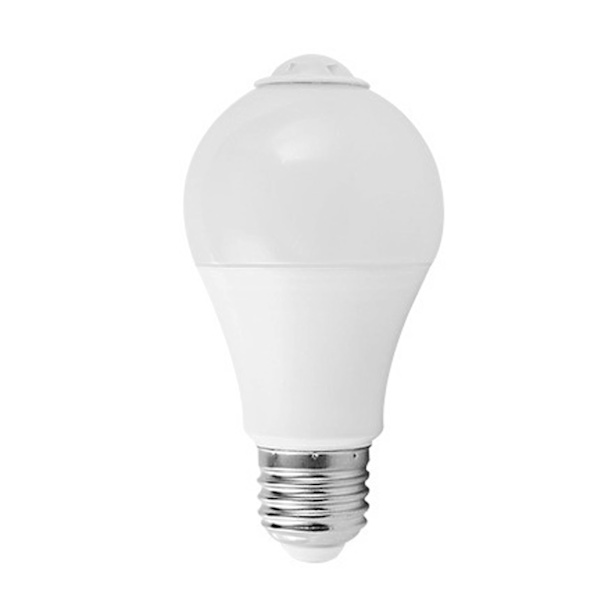 LED motion sensor light bulb E27 threaded bayonet 9W infrared Smart Body motion sensor light bulb for hallway
