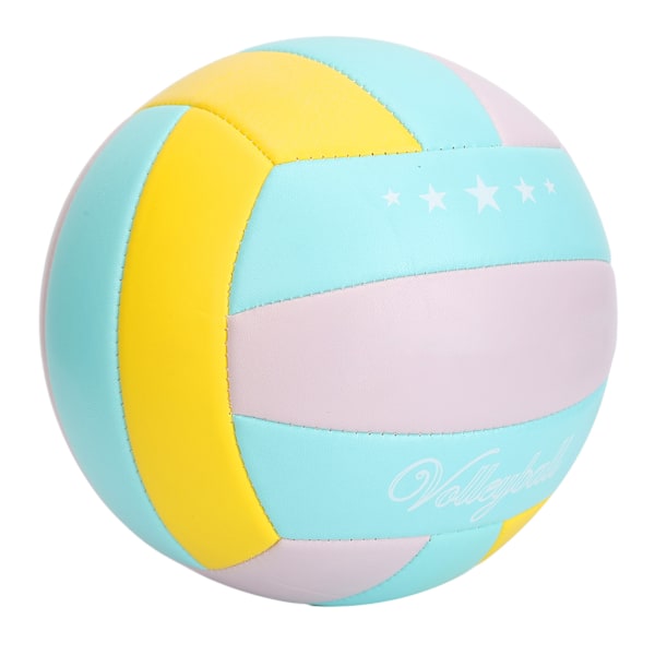 Storlek 5 Träningsvolleyboll Mjuk hög elasticitet Lätt PVC inomhus utomhusvolleyboll för poolgym
