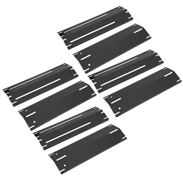 4 set justerbar gasgrill i rostfritt stål Ugn Värmeplatta Shield Brännare Lock Värmtält