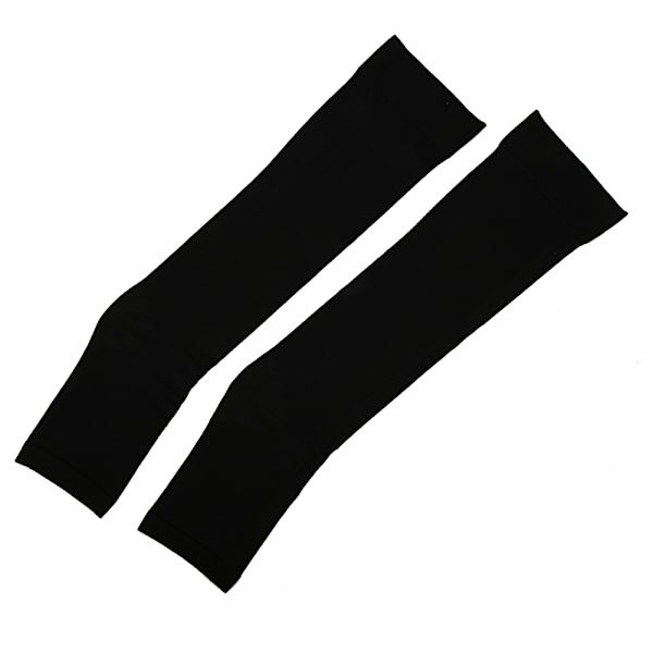 Utomhussport kompressionsstrumpor Förtunning Kalvven Elastiska strumpor Tryck Varicose Shaping Blackopen tå