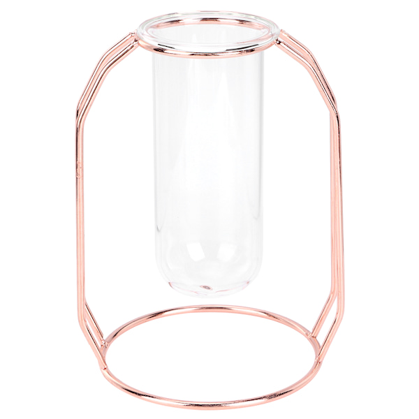Läpinäkyvät hydroponiset kasvivasit Kukkaruukku Pöytäkoristeet Rose Gold