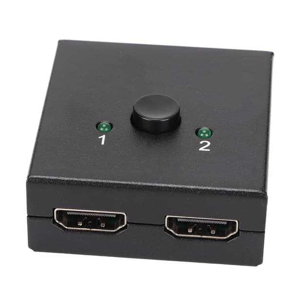 HD Multimedia Interface Switch 4K 60Hz 1 ind 2 ud / 2 ind 1 ud 2 Port Display Splitter til PS4 PC til IOS TV