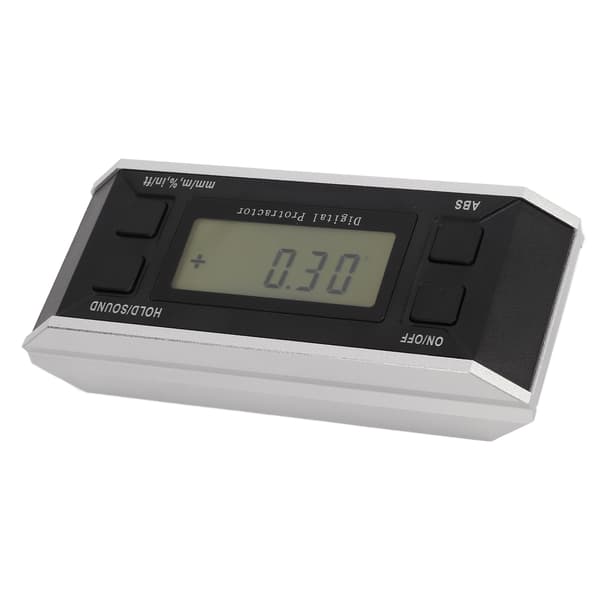 4x90° Digital Protractor LCD Electronic Inclinometer Angle Level Finder Level Angle Meter Angle Measuring Tool No Magnetic No Backlight