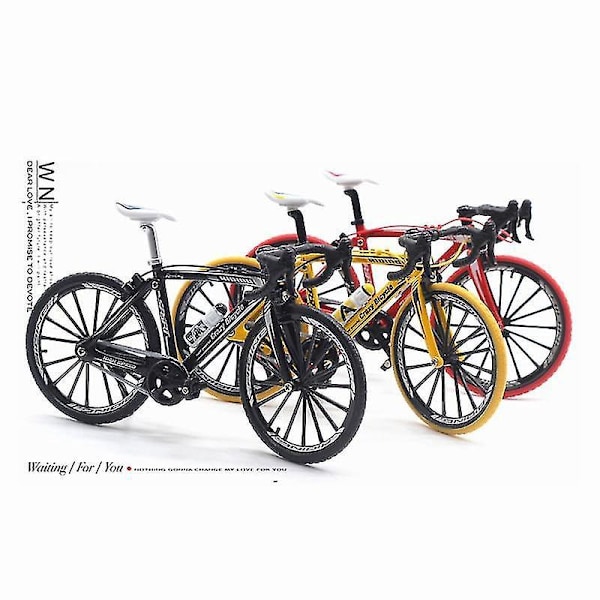 Cross Mountain Racercykel - Sort Metal Model
