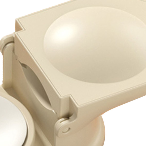 Dumpling Maker PP Manuell Dumpling Skin Maker Mögelpressmaskin DIY-verktyg för hemkök Vit