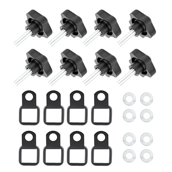 Auton katon ruuvivetonivelipaketti tarvikkeet sopivat Jeep Wrangler JK JL 2007-2018 2-oviseen