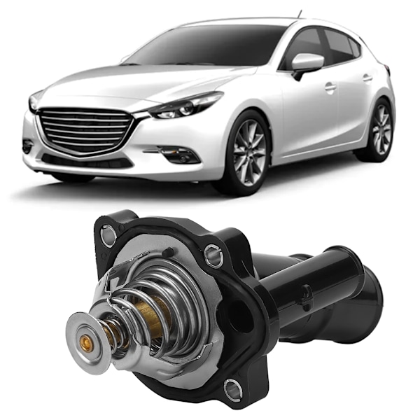 Termostatmontering passer for Mazda 3/5/MX-5 MIATA 2.0L 2.3L LF7015170