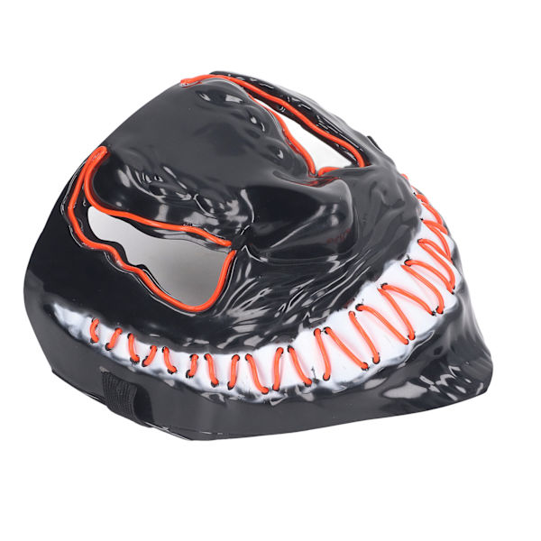 Halloween Light Up Masks 3 ljuseffekter Skrämmande LED Neon Mask Halloween kostym för vuxna Barn Män Kvinnor