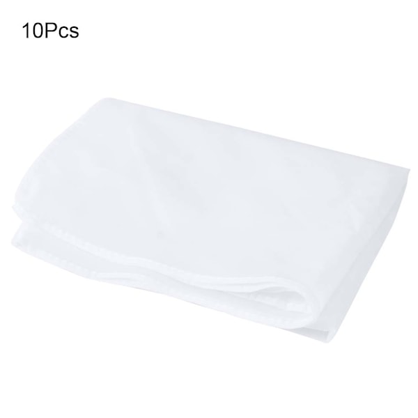 10st Transparenta hängande kläder för hushållskläder Kläddräkt Dammskydd Kappa Skyddsväska 60x100 cm För medellånga kläder