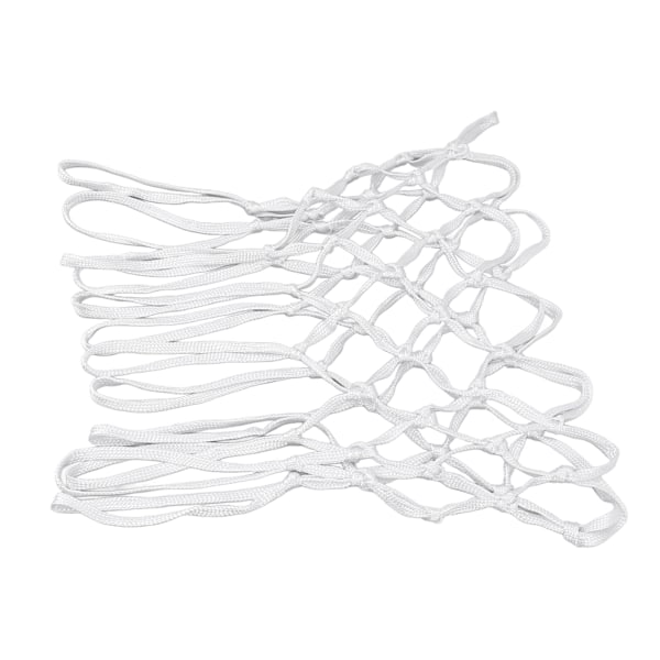 2st hållbara basketnät Nylon Vit Universal Heavy Duty basketnätbyte i alla väder för inomhus utomhus