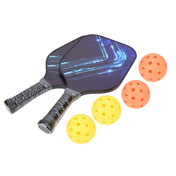 Professionell Pickleball-Racket i Glasfiber för Utomhussporter, Bärbar, Optimal Bollkontroll