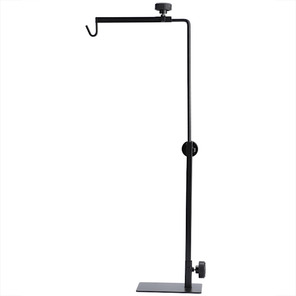 Justerbart lampstativfäste för reptiler