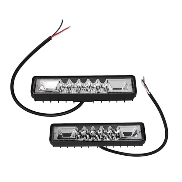 LED Arbejdslys 12‑85V 48W Hvid Gul Lysfarve IP67 Vandafvisende Fleksibel Forlygte Kørelygter til Offroad Truck Traktor Båd