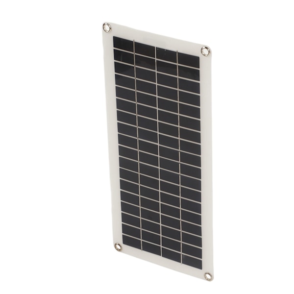 Solpanel 10W polykristallint kisel Dubbel USB-utgång för motorcyklar Båt Traktor Trailer Lastbil Gräsklippare RV 30A Controller