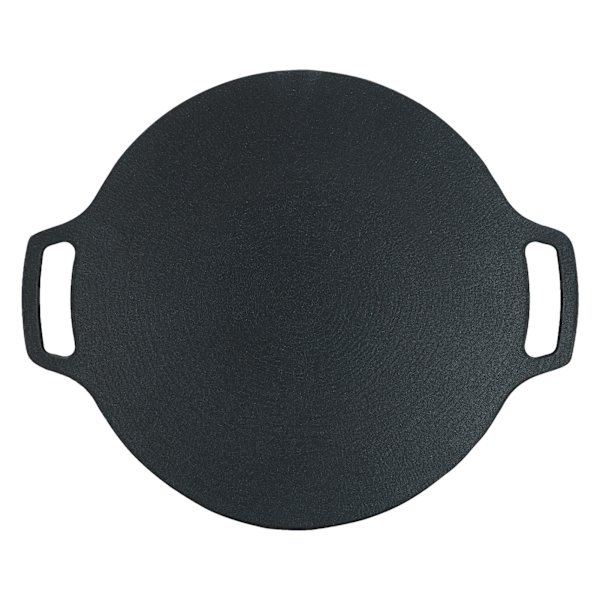 Korealainen BBQ-grillpannu kahdella kahvalla 6-kerroksinen pinnoite Monitoiminen tarttumaton pyöreä grillpannu kaasuletille 29cm/11.4in