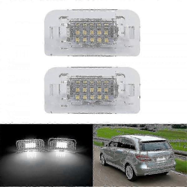 st. B-klasse LED-nummerpladelys til W246 W242, Canbus-kompatibel