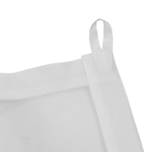Hundstaket inomhus isoleringsport Bärbar Säkerhet Fällbar Infällbar trappa Hundgrind för katt Vit 28,3 X 47,2 tum