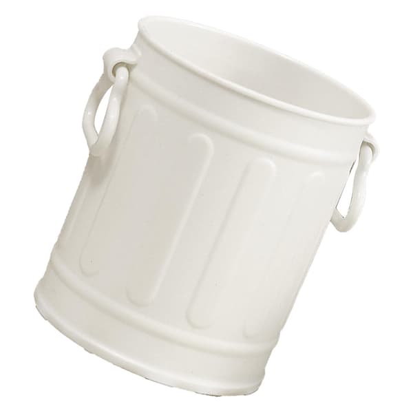 Plastic Pen Holder Cute Large Capacity Convenient Storage Pen Container for Home School Office White