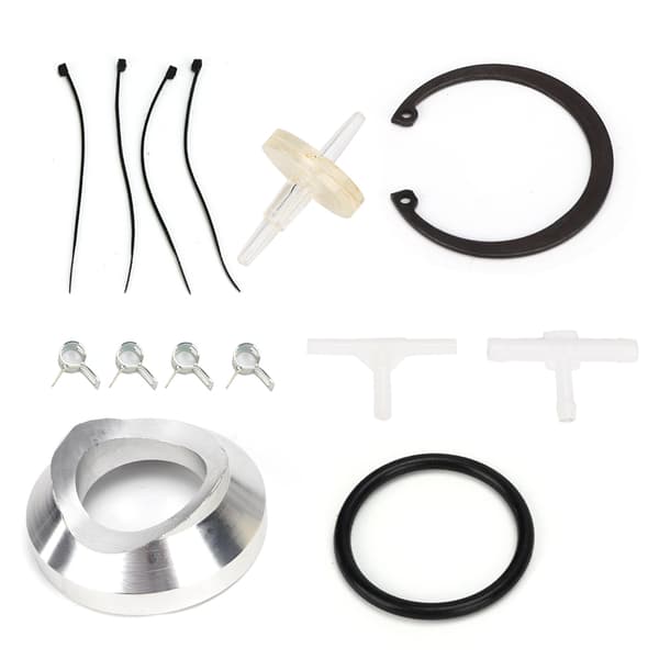 Adapter Blow Off Ventil BOV Flange Adapter + Klemme + Filter til HKS SSQV SQV