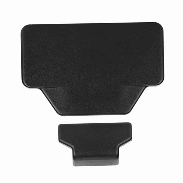 Rubber Rear Saddle Bag Passenger Backrest Accessory Fits F800GS (Black)