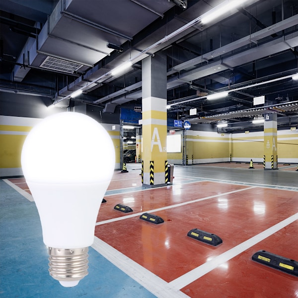 E26/E27 85-245V 5W/7W/9W Radarsensor Hög ljusstyrka LED-lampa Lampa för sovrum Vardagsrum7W vitt ljus
