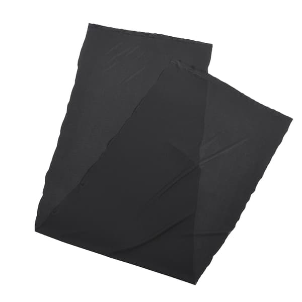 Pölytiivis kaiuttimen suojakansi - 1,7m x 0,5m - Musta