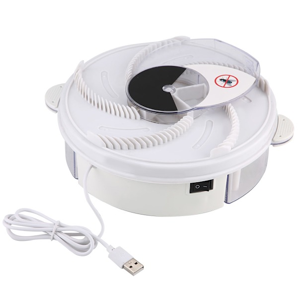 Automatisk USB Elektrisk Flugdödare Hem Flug Pest Trap Catcher