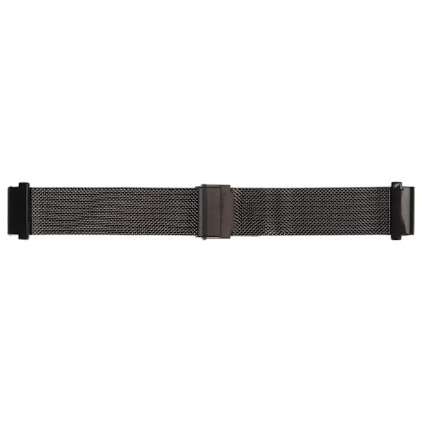 Urrem 22 mm mesh i rustfrit stål Justerbar udskiftningsrem til Amazfit Falcon T-REX 2 Ultra Sort