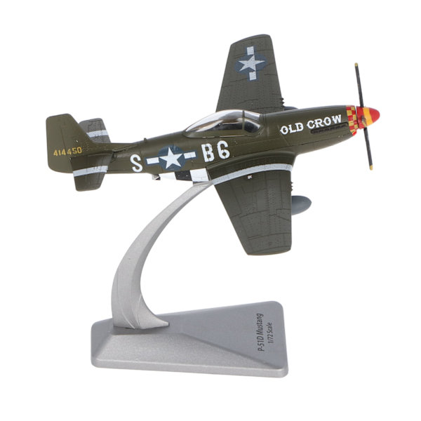 1:72 Flygplan Fighter Model Legering Simulerad Flygplansmodell Leksakssamling Heminredning för barn