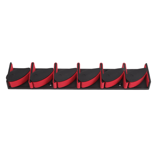 Vertikal Fiske Stang Holder Veggmontert Plassbesparende Nylon Fiske Stang Oppbevaringsstativ for Fiskeentusiaster