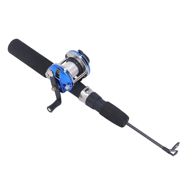 50cm Isfiske Spöset Carbonfiber Spö med Rulle Krokar Sked Förvaringslåda för Vinter Utomhus