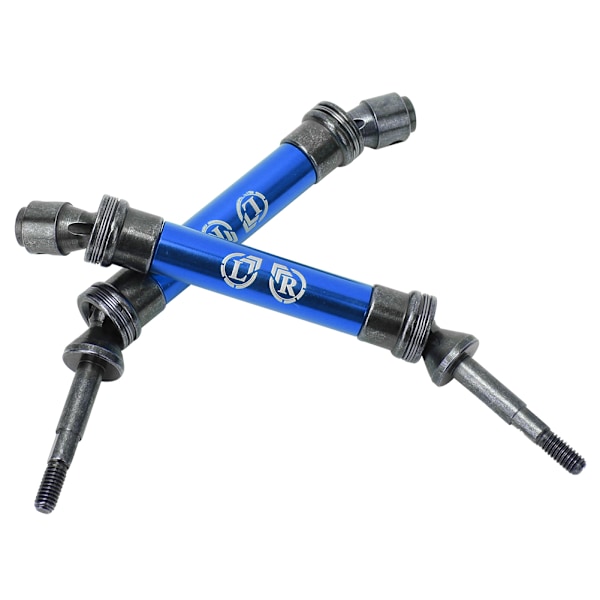 Drivaksel i aluminium og stål for RC-biler, passer til ECX 2WD 1/10 RC Hobby Car, blå