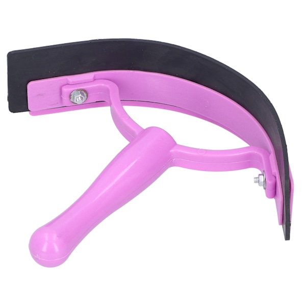Hest svetteskrape Ergonomisk håndholdt mykt grep plastgummi ridning Grooming Tool