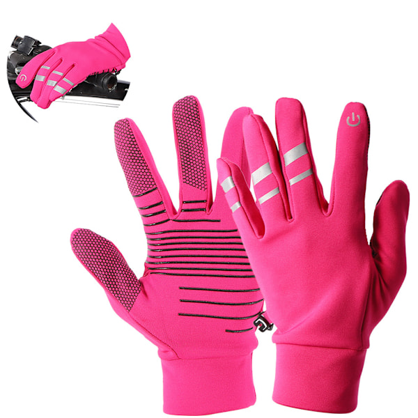 Running Liner Glove Utomhusklättring Äventyrshandske Pekskärm Halksäker handske(L)