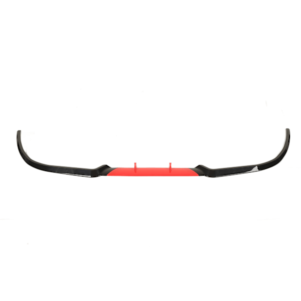 Frontfanger Lippe Slitasje-resistent Frontfanger Lippe Separator 114cm Erstatning for Seat Leon Rød
