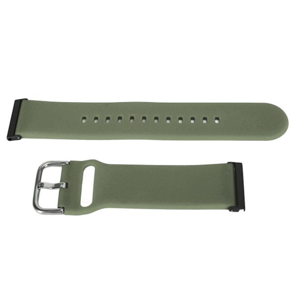 Silikon Smartwatch-band Justerbart klockarmbandstillbehör för Suunto7 OD Green