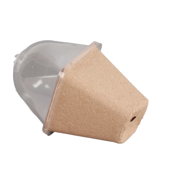 Planting Cup Biodegradable Seedling Pots with Humidity Dome for Nurseries