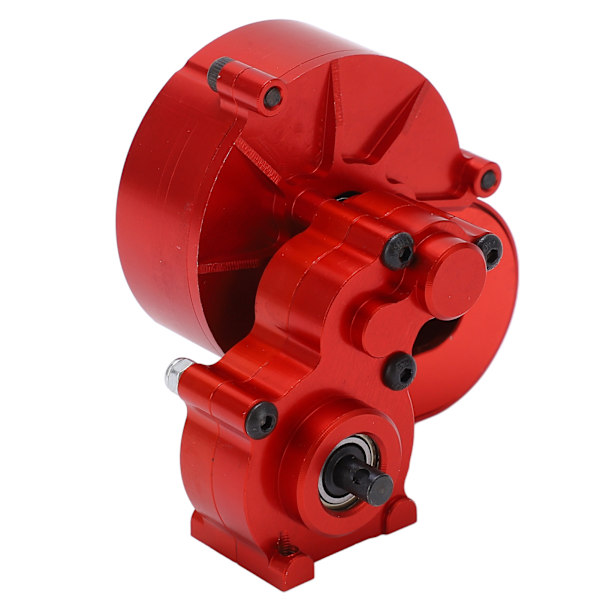 RC-vaihteisto moottorinvaihteella AXIAL SCX10 1/10 kauko-ohjattavalle autolle Red
