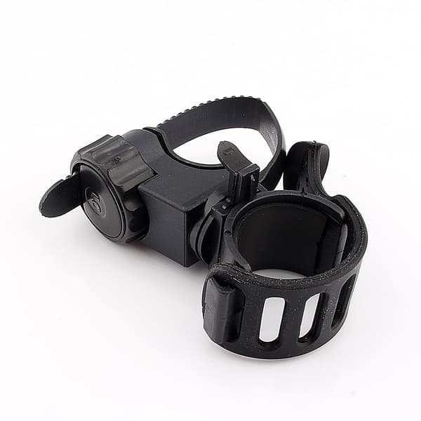 Bicycle Cycling 360° Rotation Flashlight LED Light Holder Clamp Clip