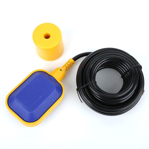 0-250V Flotørbryter Væskenivåsensor Vannforsyning Drenering Auto Kontroller 6M Kabel KEY-6