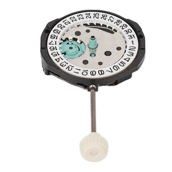 Quartz Movement Alloy SL25 3 visare kalenderklocka urverksersättningsdelar Tillbehör för Wat Chmaker Datum vid 6