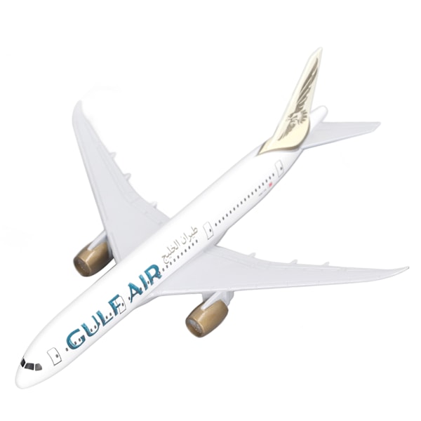 Metall flygplansmodell Legering Simulerad exakt skala Stabil bas Heminredning Planmodell för Boeing 787