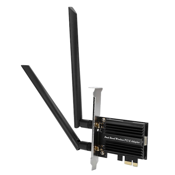 Stasjonær WLan-adapter Dual Band nettverkskort Datamaskintilbehør Wi-Fi 6（802.11ax）AX3000