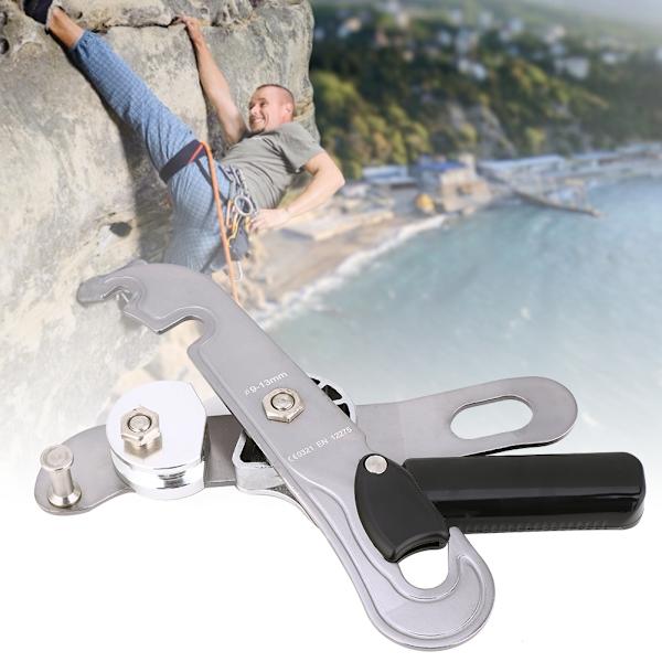 EN 12275 Utomhus Anti-Panik Handkontroll Nedstigningsanordning för Klättring Nedklättring Anti-fall Skyddsutrustning Descender